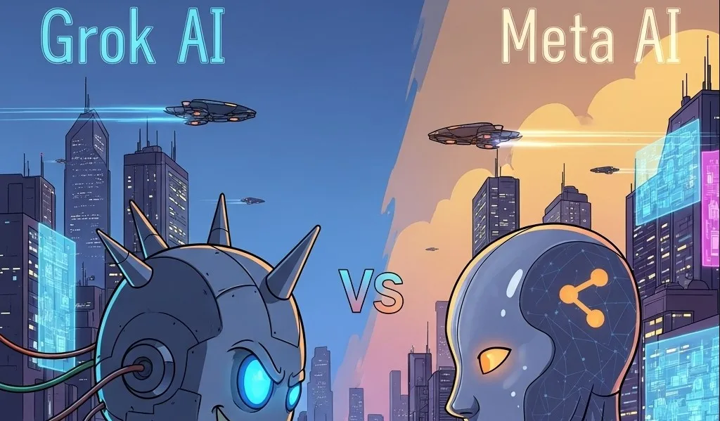 Grok vs. Meta AI – Which is Better? Blog Image