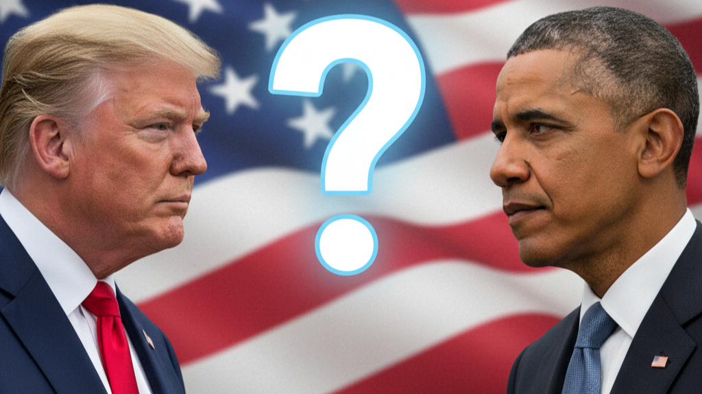 Trump vs Obama Image