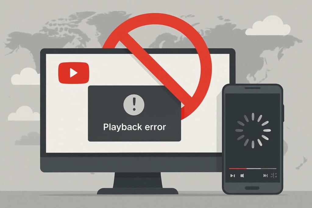 YouTube Outage Global Blog Image