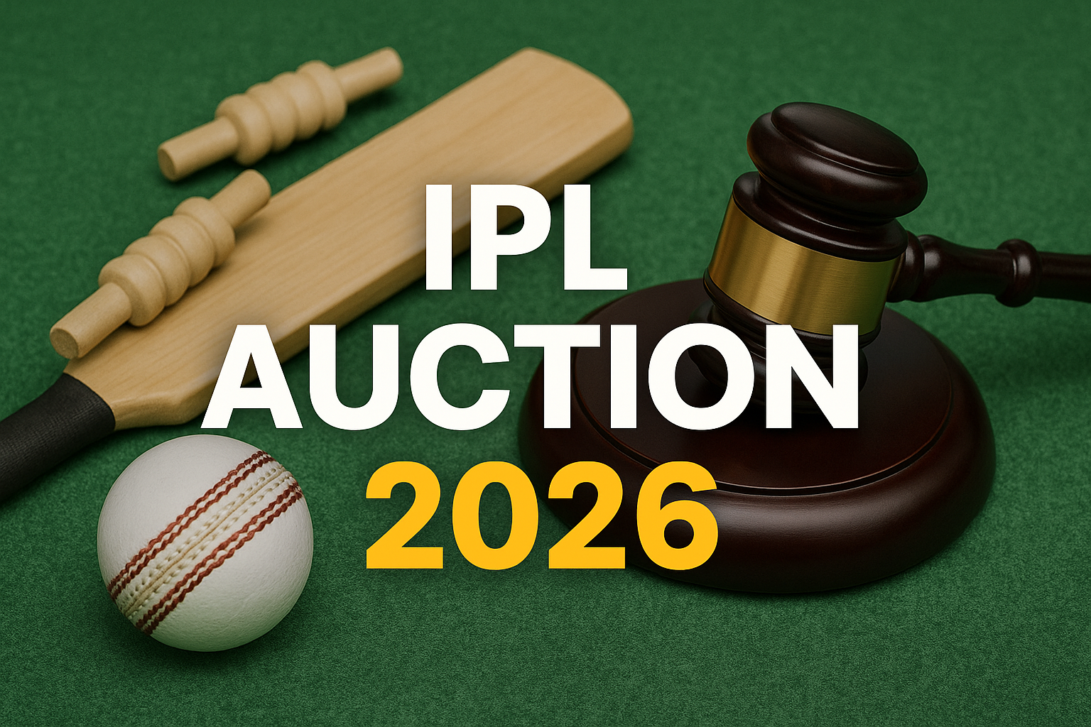 IPL Auction 2026 Big Changes & What to Expect