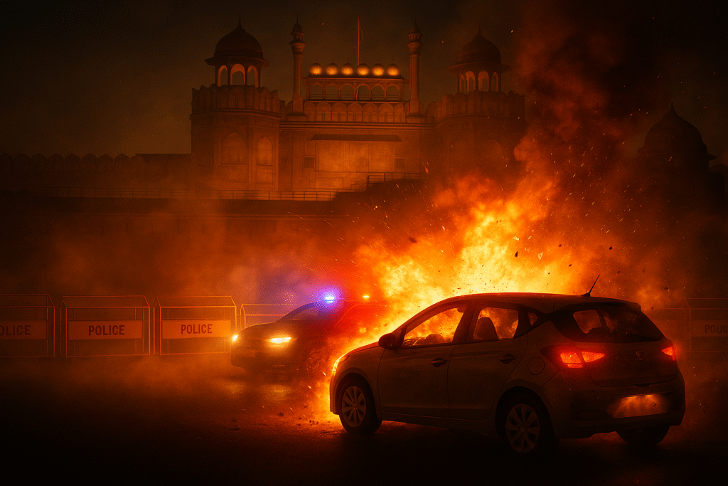 Red Fort Blast CCTV Points to Planned Attack Image