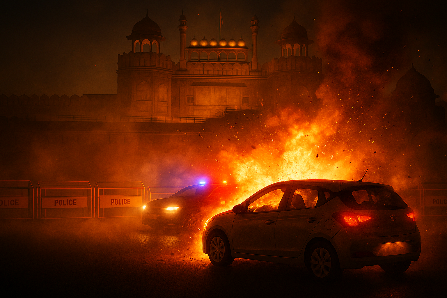 Red Fort Blast CCTV Points to Planned Attack Image