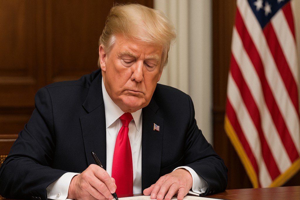 Trump Signs Bill to End US Shutdown image
