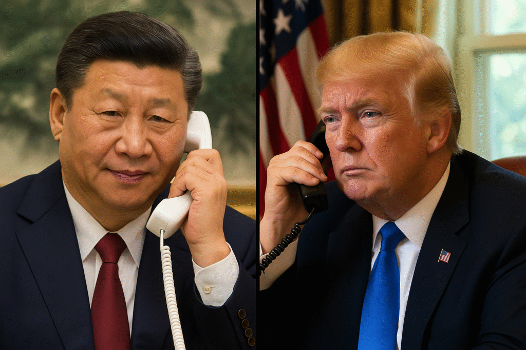 Trump-Xi Call Signals Shift in US-China Relations
