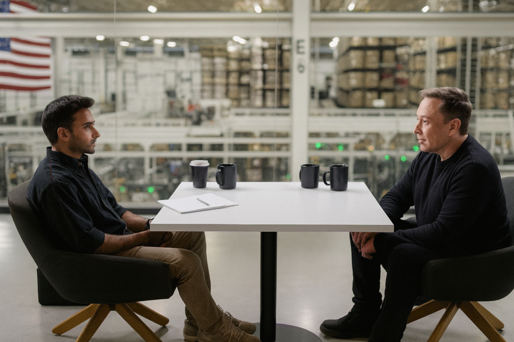 Elon Musk vs Nikhil Kamath