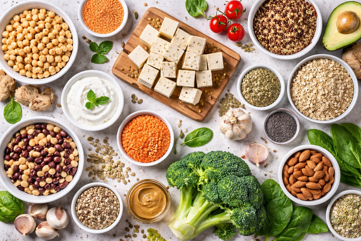 High-Protein Vegetarian Foods