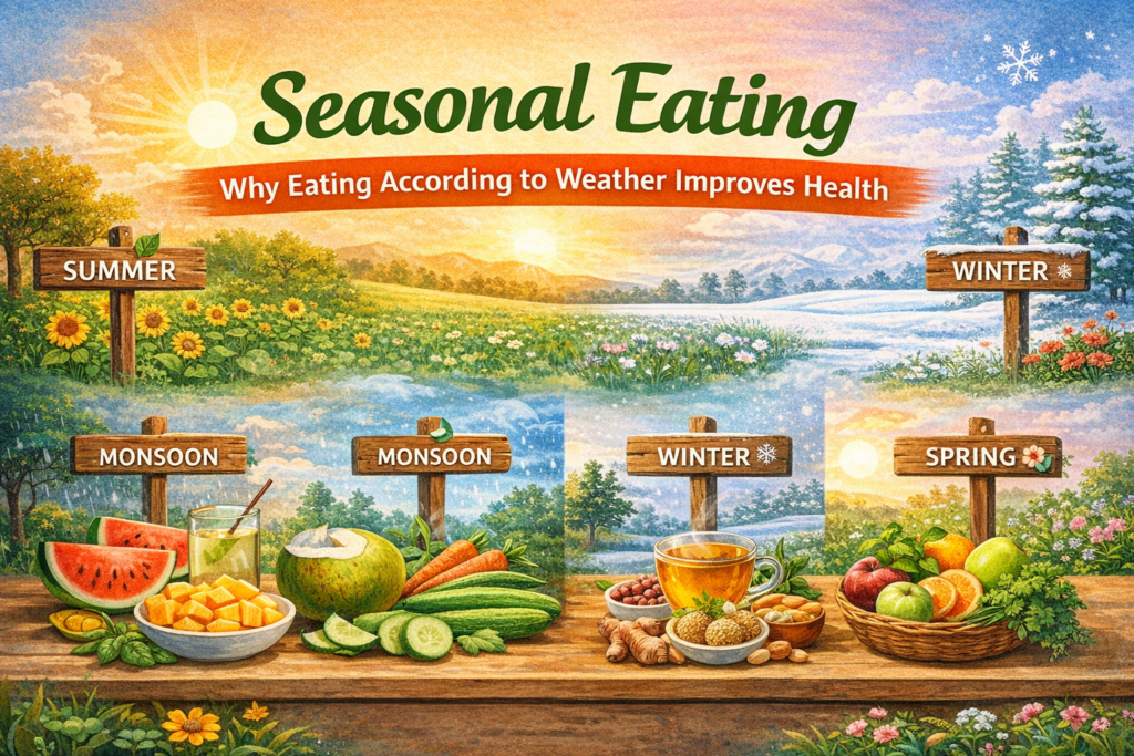 Seasonal Eating: Eat According to Weather