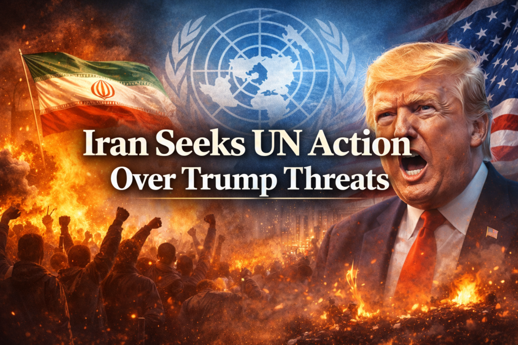 Iran Seeks UN Action Over Trump Threats