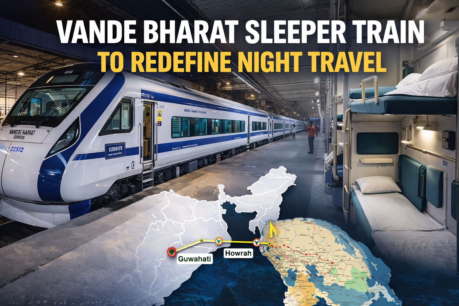 Vande Bharat Sleeper Train to Redefine Night Travel