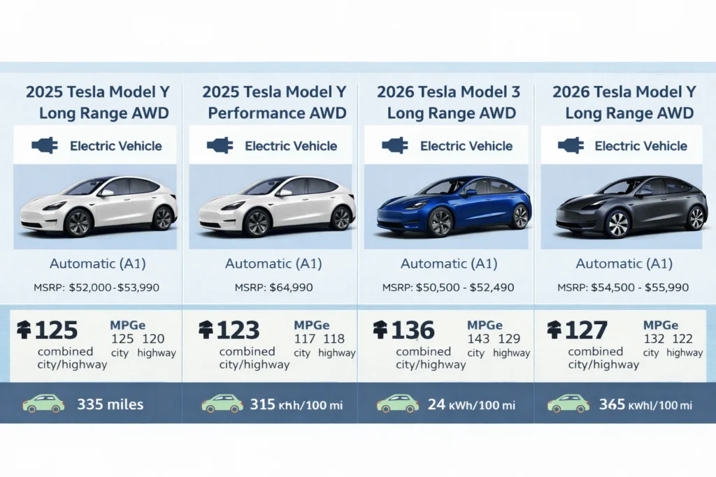 Driving Range and Efficiency