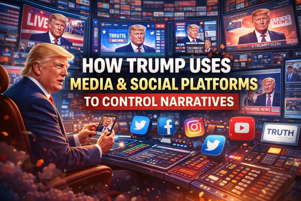 How Trump Uses Media & Social Platforms to Control Narratives