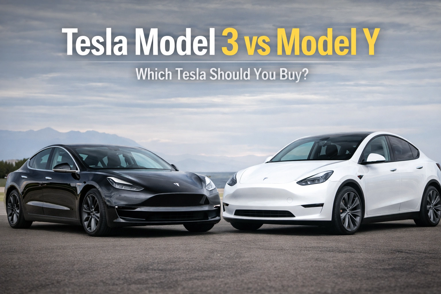 Tesla Model 3 vs Model Y