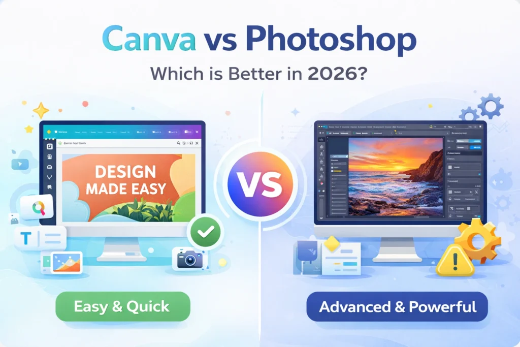 Canva vs Photoshop Which is Better in 2026