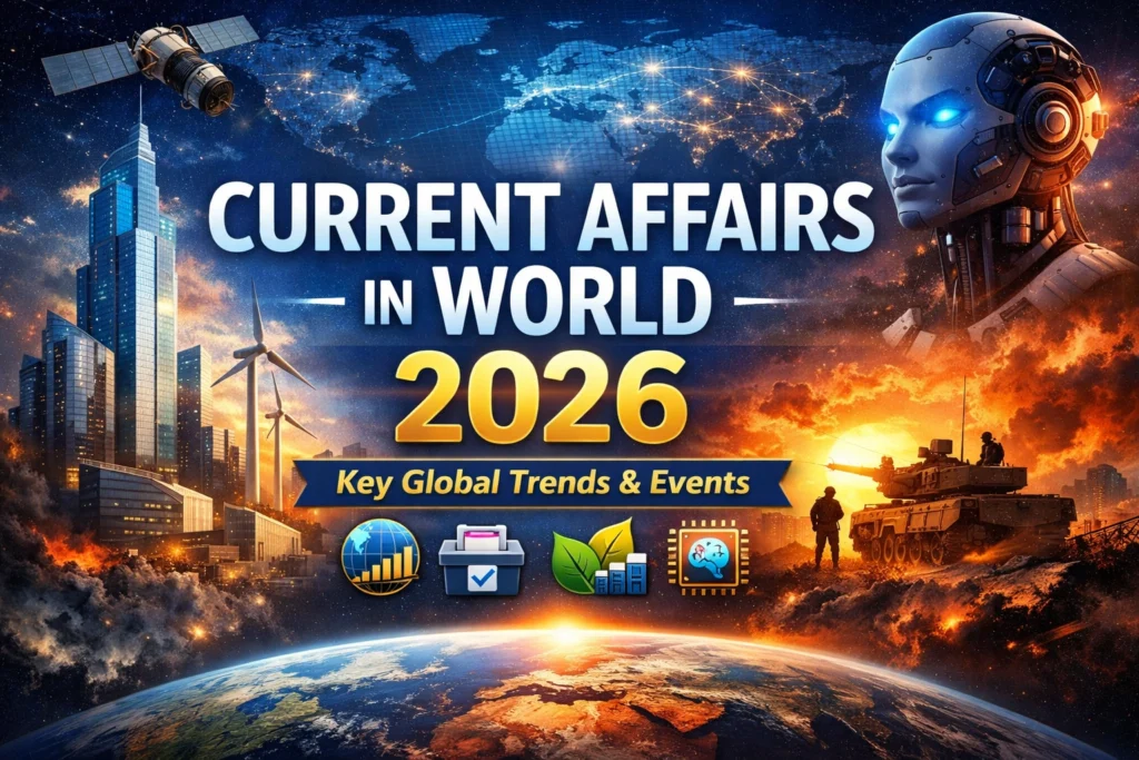Current Affairs in World 2026 Key Global Events Explained