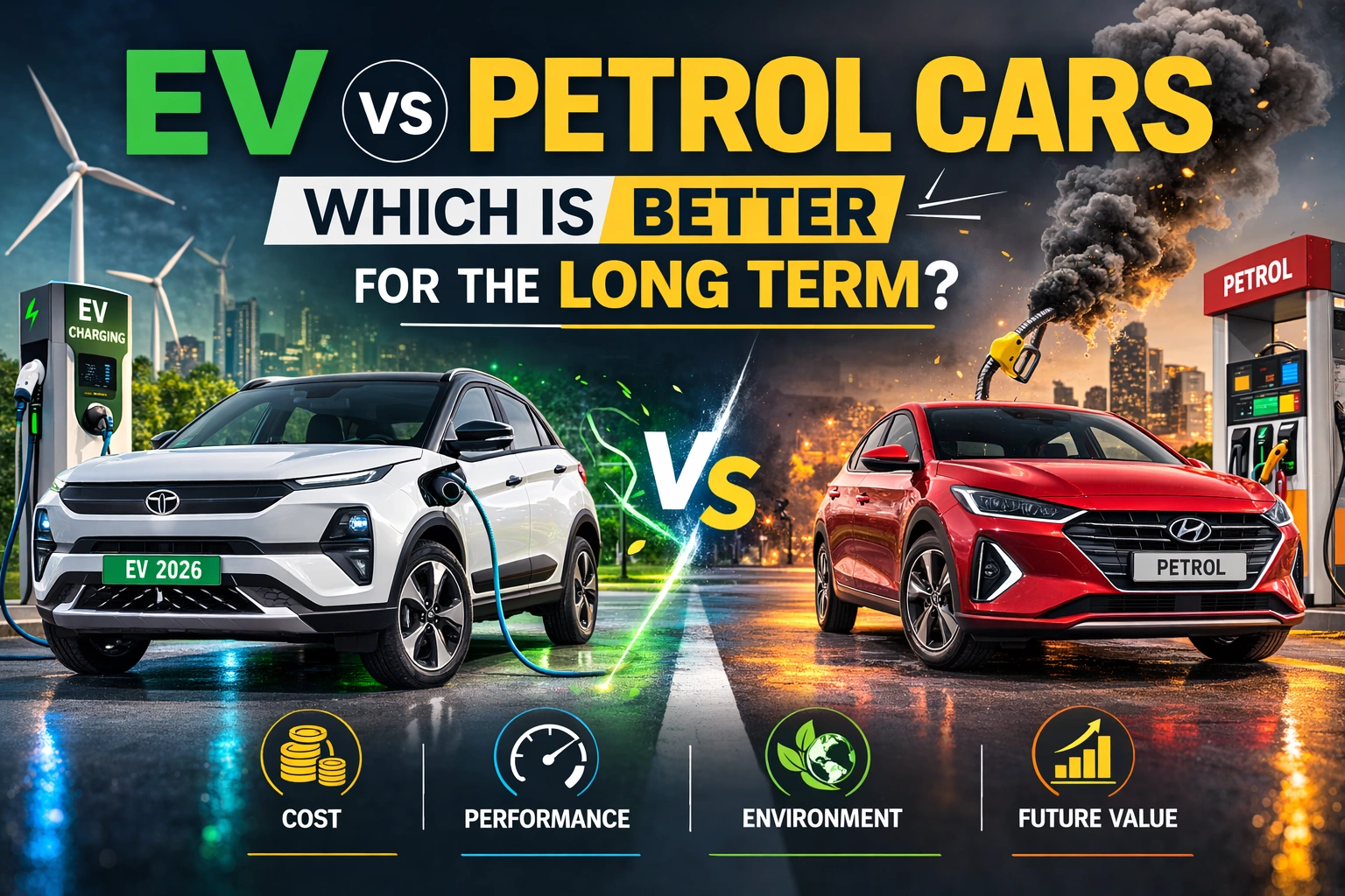EV vs Petrol Cars