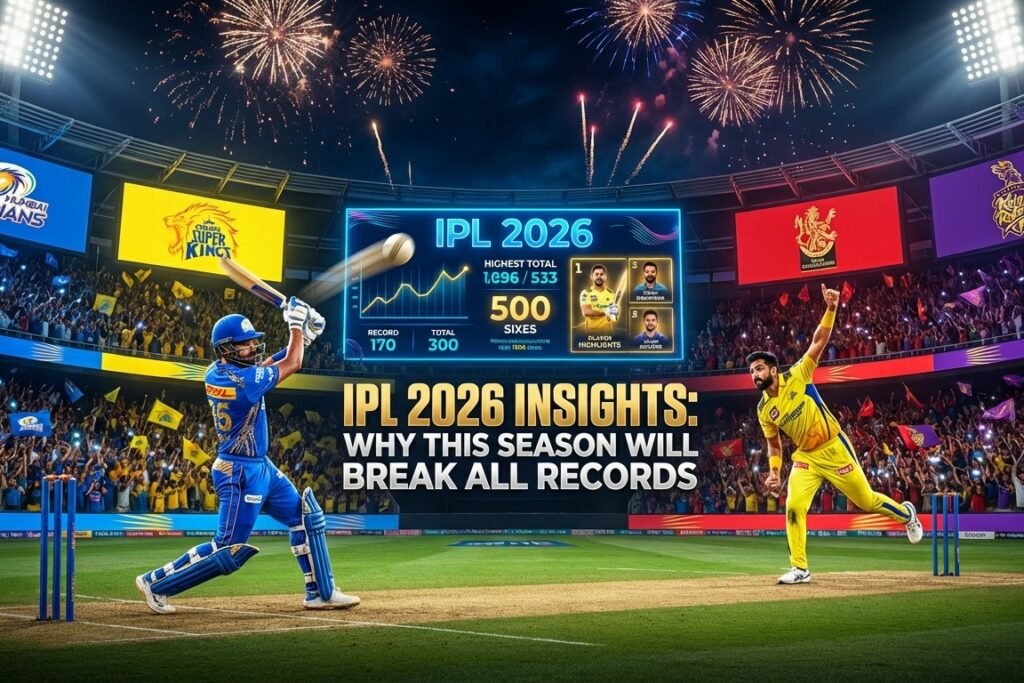 IPL 2026 Insights Why This Season Will Break All Records