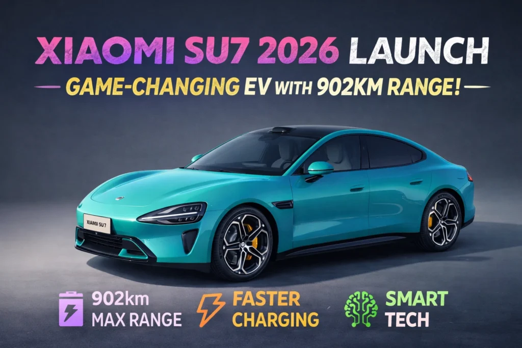 Xiaomi SU7 2026 Launch